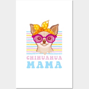 Groovy chihuahua mama - The chihuahua dog lover shirt Posters and Art